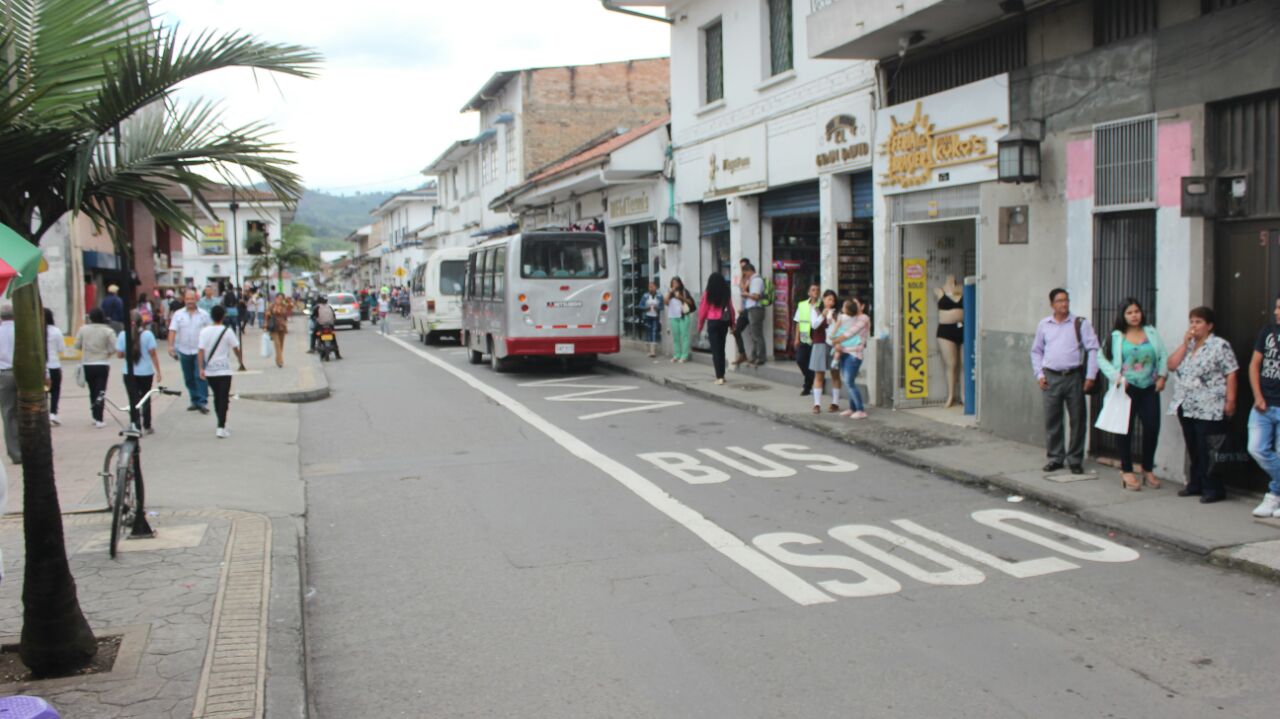 Paraderos de colectivos