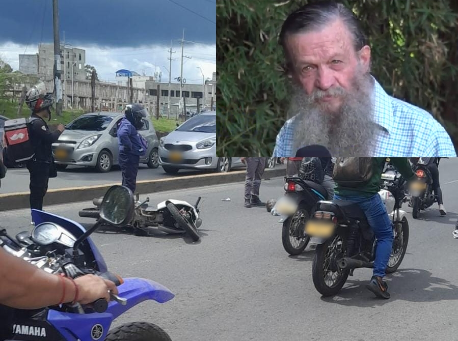 Periodista Silvio Sierra Sierra Motocicleta